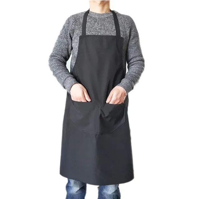 Tablier Cuisine Imperméable Polyester Unisexe Grand… – vue 5