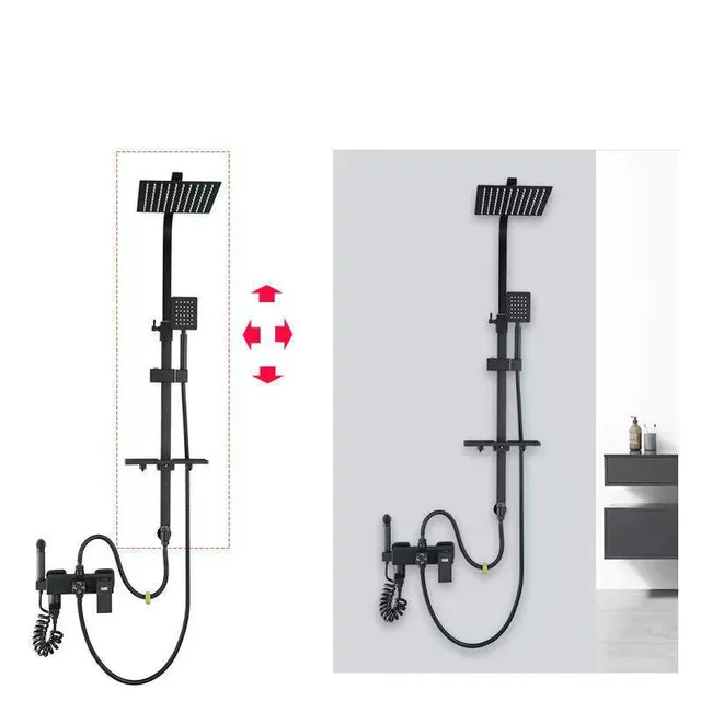 HOShower-Ensemble de pommeau de douche – vue 5