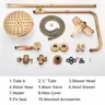 Ensemble de robinets de douche de Style laiton Antique – vue 6