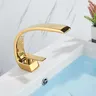 Robinet de lavabo de bain doré – vue 3