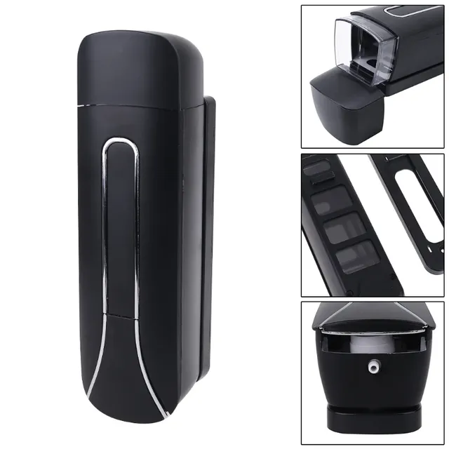 Distributeur savon liquide mural compact plastique ABS… – vue 6