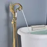 Robinetterie baignoire îlot colonne sur pied mitigeur… – vue 2