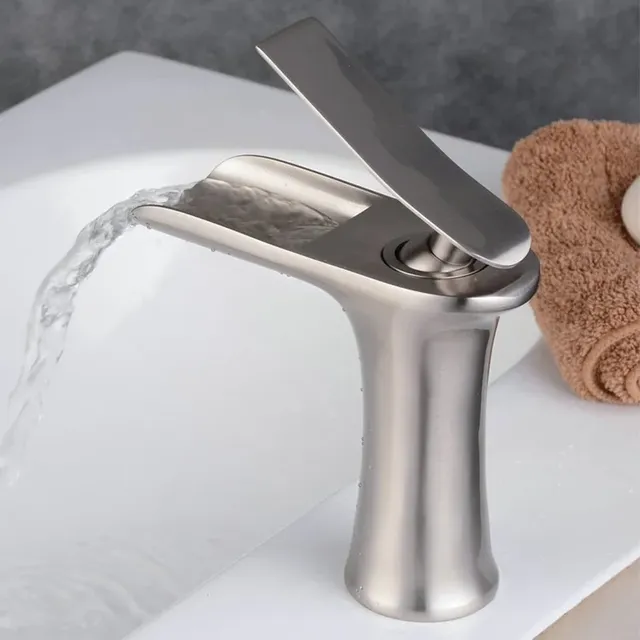 Bassin chromé blanc Fets Cascade – vue 3