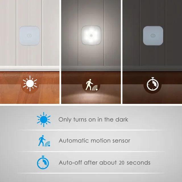 Applique murale LED avec capteur de mouvement intelligent – vue 2
