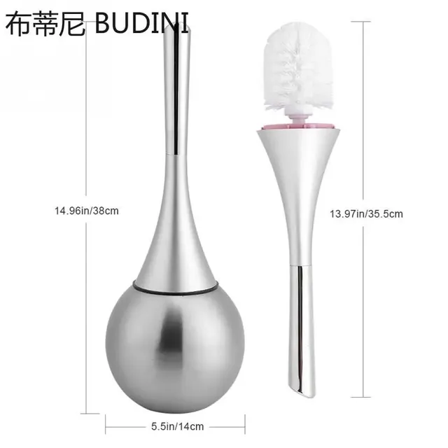 Ensemble de porte-brosse avec base en acier inoxydable – vue 5