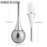 Ensemble de porte-brosse avec base en acier inoxydable – vue 5