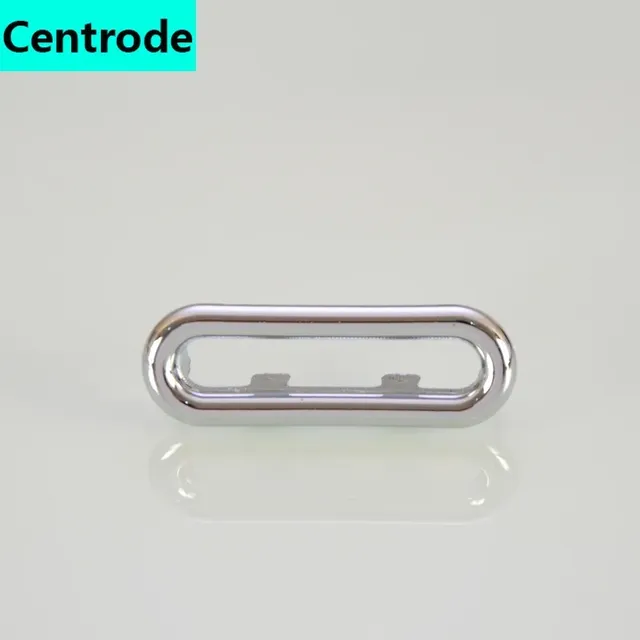 Cache tropplein lavabo acier inox chromé miroir design… – vue 5