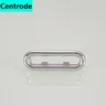 Cache tropplein lavabo acier inox chromé miroir design… – vue 5