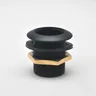 Support douche carré rond baignoire douchette main noir… – vue 4