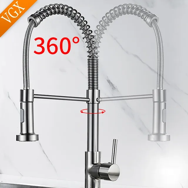 VGX robinet de cuisine avec pulvérisateur extractible… – vue 3