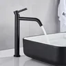 Robinet de lavabo noir – vue 3