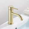SHBSHAIMY robinet de lavabo doré brossé – vue 3