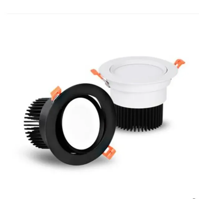 Rond Dimmable encastré LED Downlights 5W 7W 9W 12W 15W… – vue 2