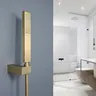Douche à main en or brossé – vue 5