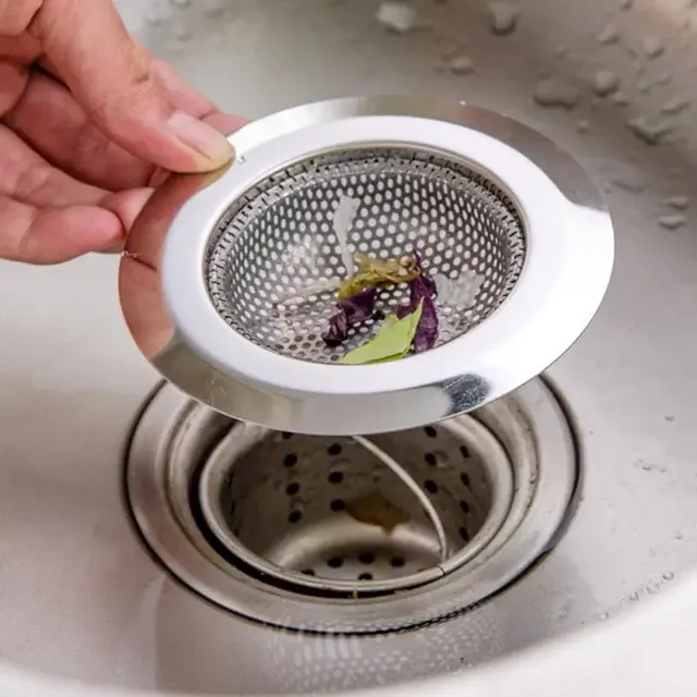 Crépine d'évier de cuisine en acier inoxydable – vue 4