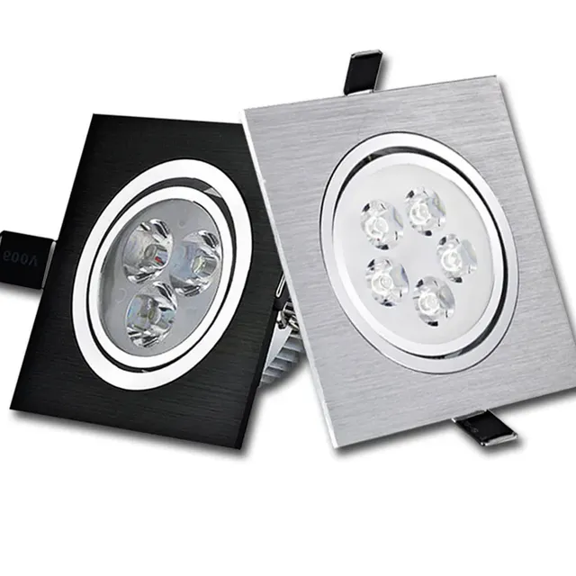 Dimmable carré LED Tirez sur la lumière 9W 12W 15W 21W… – vue 2