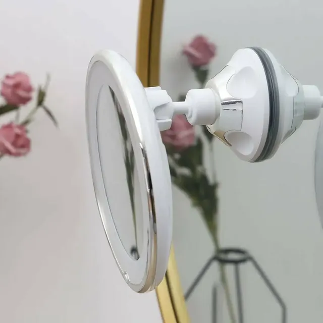 Miroir de maquillage grossissant 10x 14 Led – vue 3