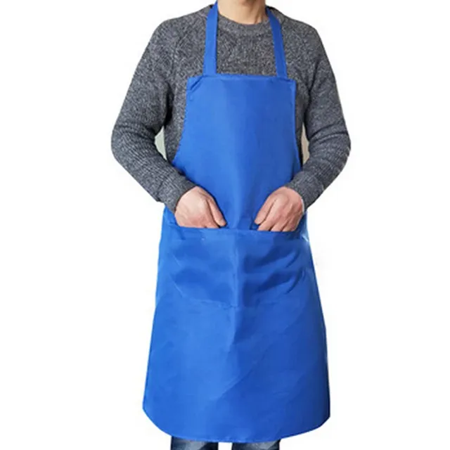 Tablier cuisine unisexe longueur genou bretelle réglable… – vue 4