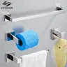 Ensemble accessoires salle bain mural chromé inoxydable… – vue 1