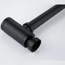 Siphon bouteille noir mat laiton design cylindrique… – vue 5
