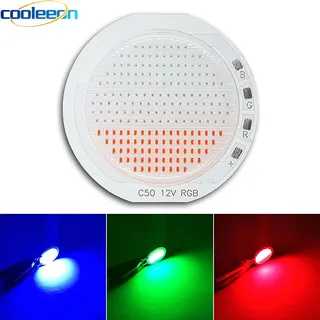 Puce LED COB ronde à bord