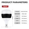 Ampoule LED Haute Puissance E27 220V Globe Opalin Rond… – vue 4