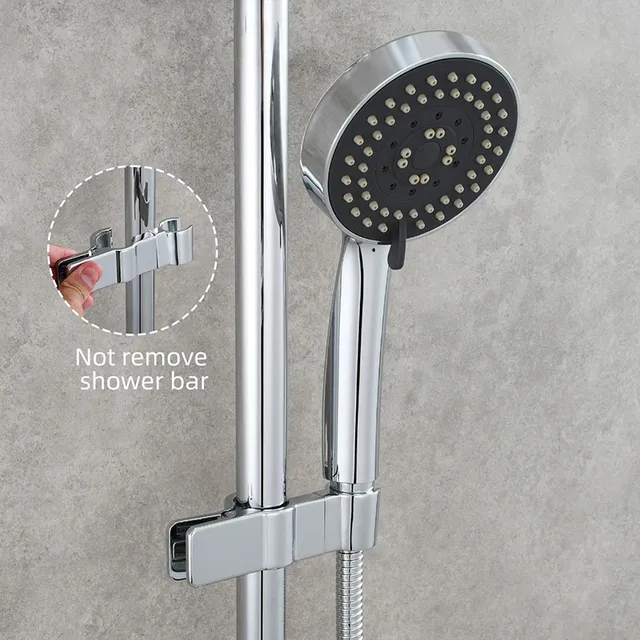 Support de pommeau de douche à ciseau – vue 2