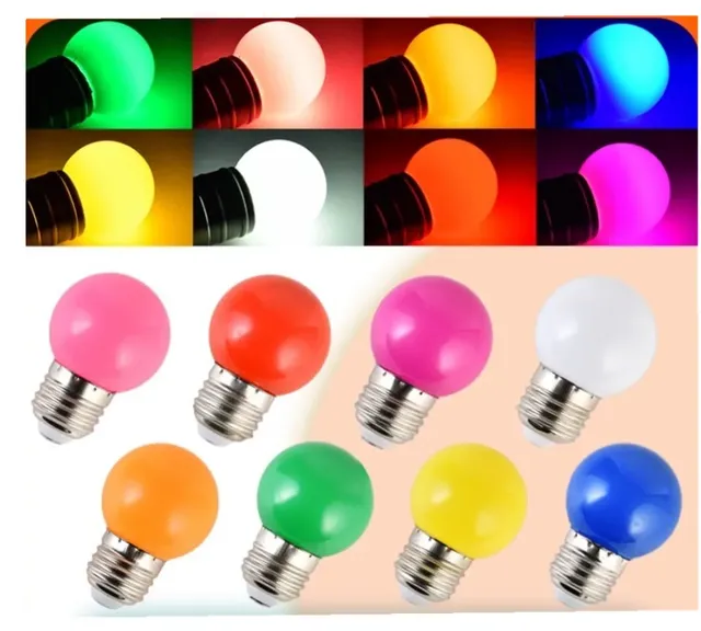 Ampoule LED colorée RVB Bldécentr1 W