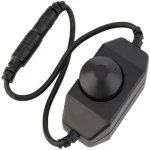 Variateur LED, contrôleur de réglage de la luminosité pour bande lumineuse monochrome 3528 5050 5730 5630, DC 12V 24V