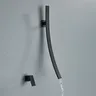 Robinet de lavabo de salle de bains mural de luxe 70cm – vue 3