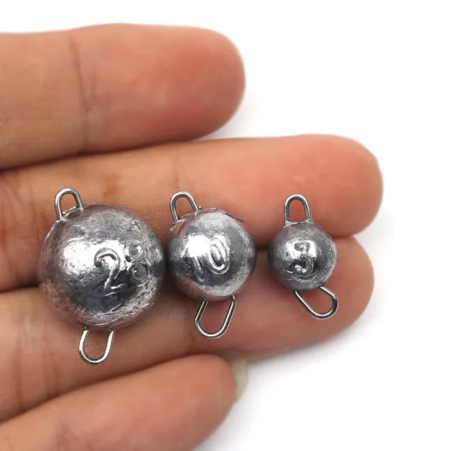 5 pièces/lot plombs de pêche 3g-28g poids de balle d'eau… – vue 4