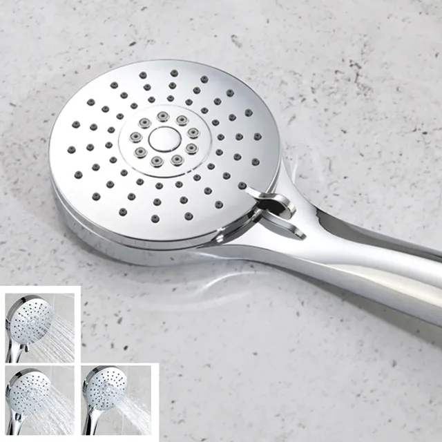 Pommeau de douche à main chromé poli – vue 4