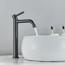 Robinet de lavabo noir – vue 4