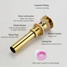 Bonde vidange lavabo vasque clicclac laiton inoxydable… – vue 5