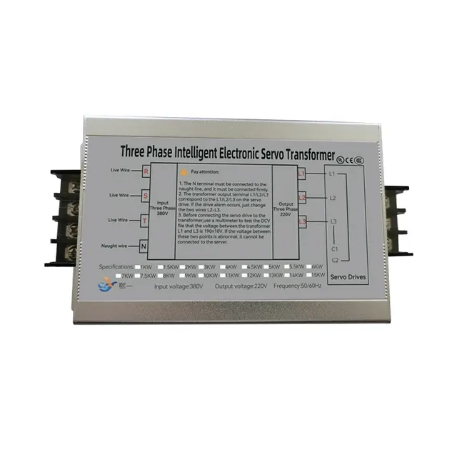 Servomoteur électronique intelligent triphasé – vue 3