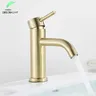 SHBSHAIMY robinet de lavabo doré brossé – vue 2