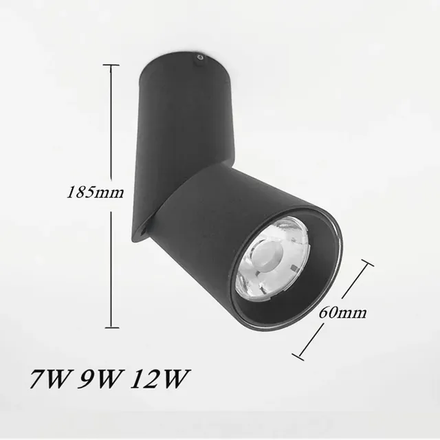 Downlights rotatifs à intensité variable LED 7W9W12W15W… – vue 5