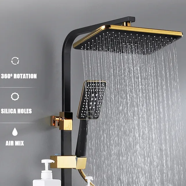 Système de douche chaude et froide – vue 2