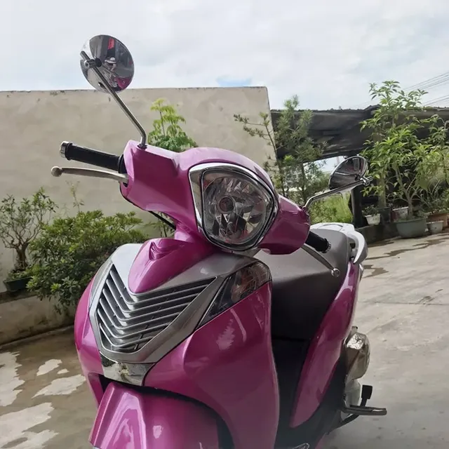 Rétroviseurs ronds convexes rétro pour moto – vue 6