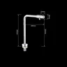 Robinet de filtre à eau de cuisine en acier inoxydable – vue 2