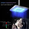 LED Rain Shower Head High Pressure Shower Head Water… – vue 2