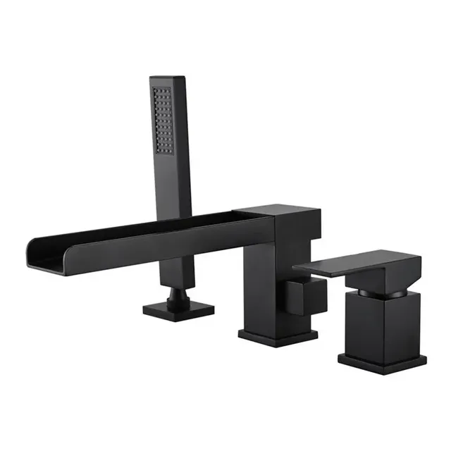 Robinet cascade de luxe avec pomme de douche – vue 5