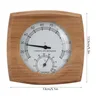 Thermohygrometre analogique mural bois cedre naturel… – vue 3