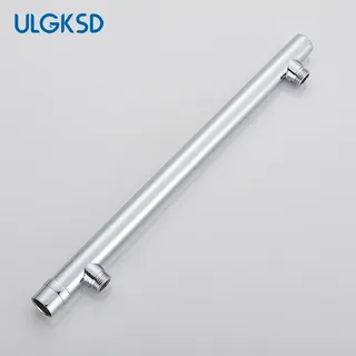 Bras douche laiton massif chromé finition miroir longueur 41cm…