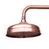 Pommeau de douche rond en cuivre rouge Antique de 8 pouces – vue 6
