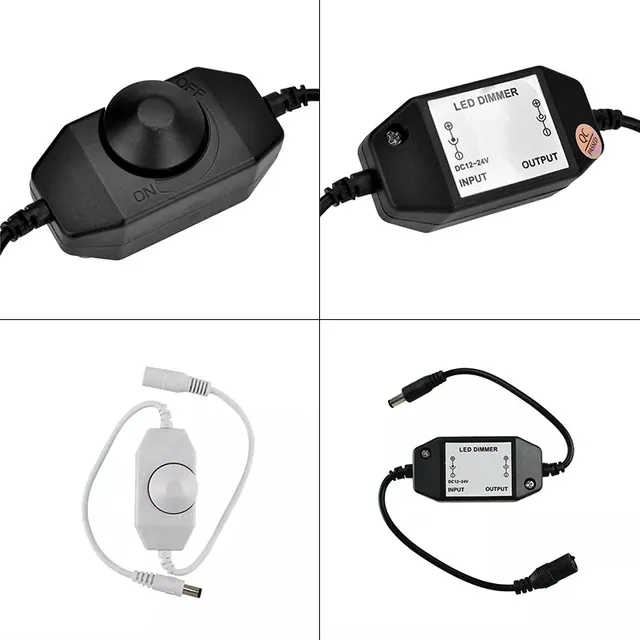 Contrôleur de variateur LED à bouton continu – vue 3