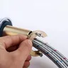 Bouchon d'écrou anti-perte en laiton de type C – vue 3