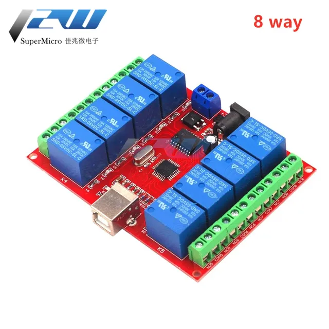 Commutateur de commande de relais USB 5V 12V 24V – vue 6