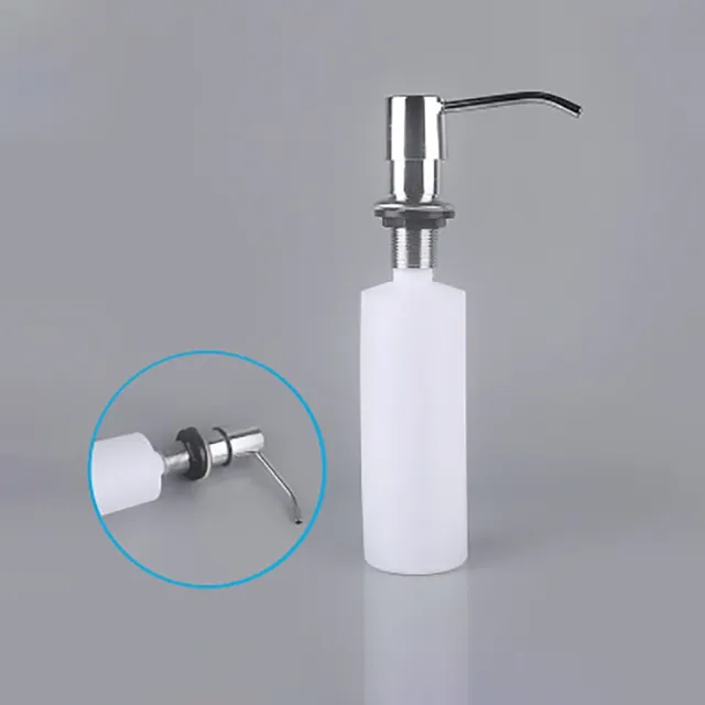 Distributeur savon encastrable évier pompe chromée… – vue 4