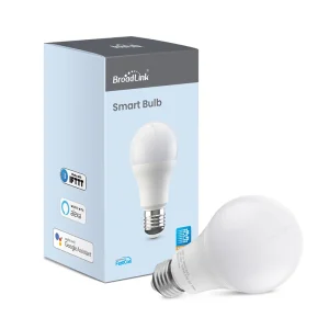 Ampoule intelligente Wifi Broadlink, 1/2/3/4 pièces, télécommande pour maison intelligente E27 LB27 C1, ampoule variable Via fonctionne avec Alexa Google Home Ampoule intelligente Wifi Broadlink, 1/2/3/4 pièces, télécommande pour maison intelligente E27 LB27 C1, ampoule variable Via fonctionne avec Alexa Google Home